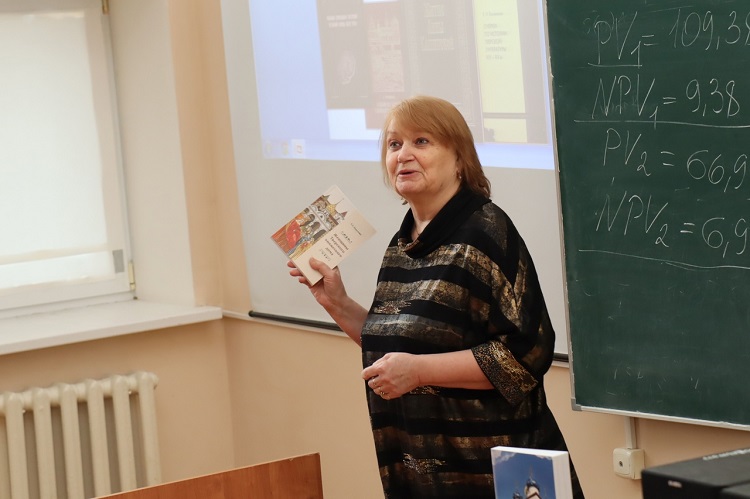 В ТГСХА вновь прочла лекцию историк, исследователь Галина Гадалова